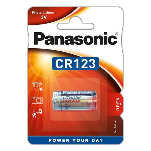 Batteria CR123 Panasonic CR...